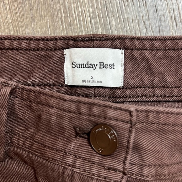 Aritzia Sunday Best Panel Cargo Pant Size 2 - Picture 5 of 9